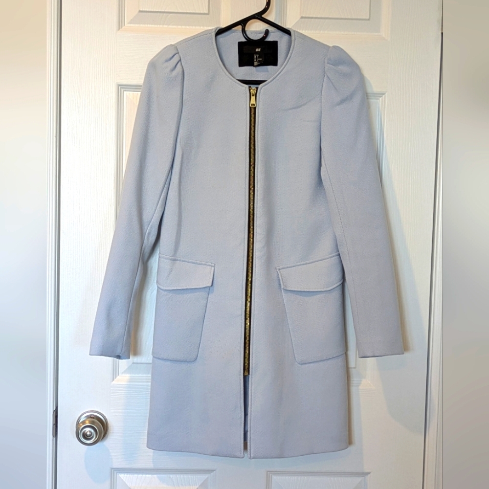 Women's Light Blue Coat